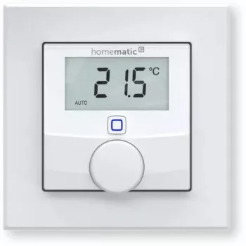 Termóstato de parede com sensor de humidade Homematic IP WTH-3