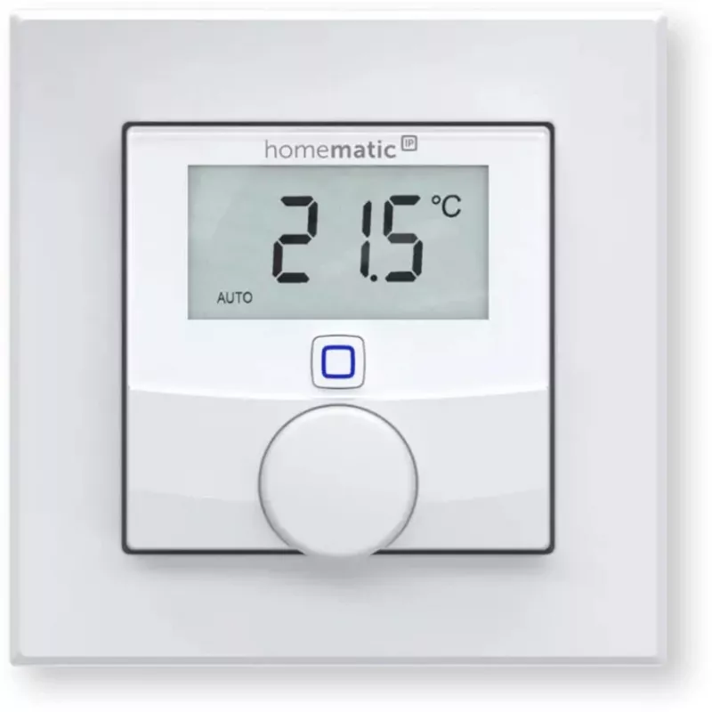 Termóstato de parede com sensor de humidade Homematic IP WTH-3
