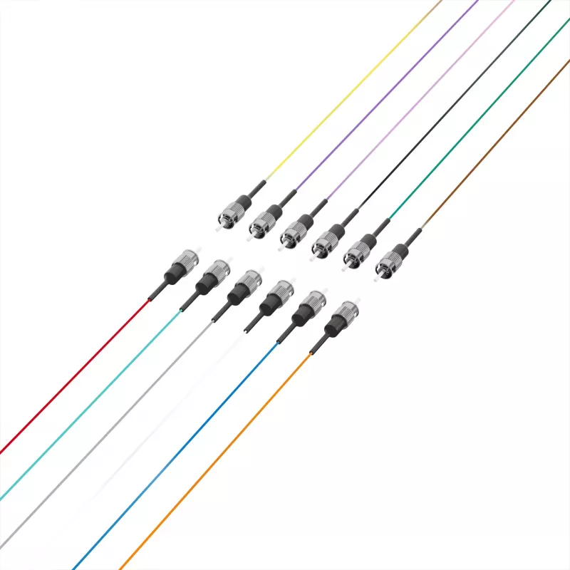 EFB Fiber-Pigtail ST 50/125µm OM4, conjunto de 12 cores, 2m