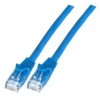 EFB K8104BL.15 Cabo de rede Cat.6 U/UTP CCA, 15 m, azul