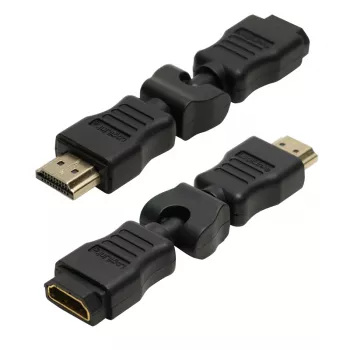 LogiLink Adaptador HDMI em ângulo 270° macho para fêmea 4K 60Hz