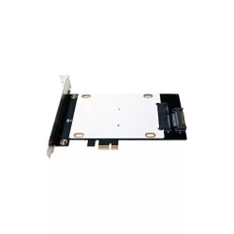 LogiLink Placa adaptadora híbrida PCI Express 3.0 x4 Dual M.2 NVMe SSD e Dual SATA III