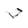 LogiLink Placa adaptadora híbrida PCI Express 3.0 x4 Dual M.2 NVMe SSD e Dual SATA III