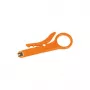 LogiLink Ferramenta de inserção LSA com função de descarnar, plástico, preto/cinzento