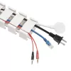 LogiLink Canal de cabos flexível para pendurar 1347x129 mm branco KAB0093