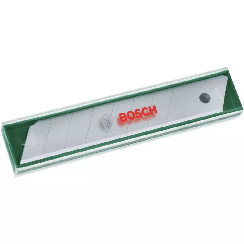 Bosch 1600A032US Lâminas destacáveis 18mm, pack de 10 com distribuidor