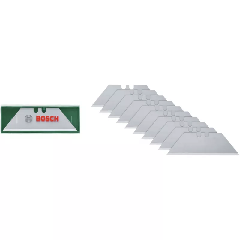 Bosch 1600A032UT Lâminas trapezoidais, pack de 10 em caixa distribuidora