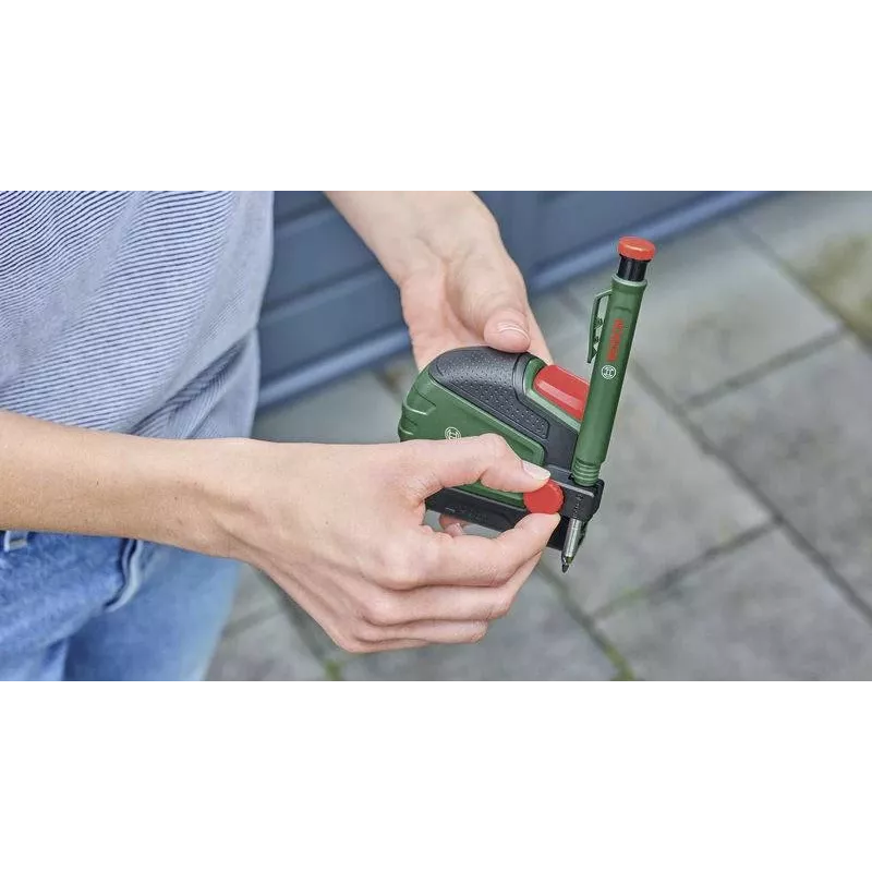 Bosch 1600A03318 Fita métrica de 5m com clipe para lápis (verde/preto)