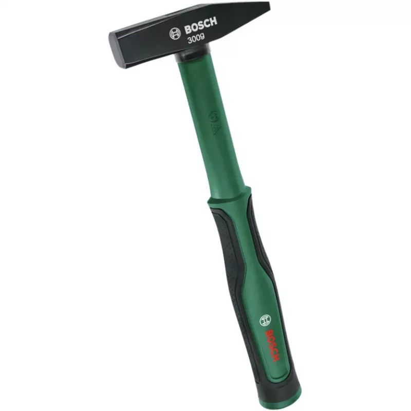 Bosch 1600A032UW Martelo de serralheiro 300 g com cabo em fibra de vidro