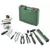 Bosch Conjunto de ferramentas manuais de 63 peças em mala verde