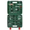 Bosch Conjunto de ferramentas domésticas de 73 peças em mala rígida verde