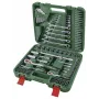 BOSCH POWERTOOLS Conjunto de ferramentas DIY de 134 peças em mala verde com ferramentas manuais, bits, material de fixação e acessórios
