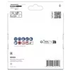 BOSCH POWERTOOLS Disco de corte diamantado PRO X-LOCK MultiMaterial, Ø 125 mm (2 unidades, furo 22,23 mm)