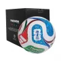 Bola de futebol adidas World Cup 26 Trionda League tamanho 5 branco/preto/vermelho solar JD8045