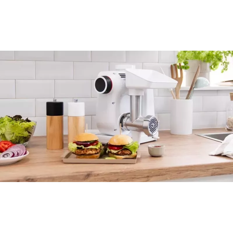 Acessório picador de carne Bosch MUZS2FWW para robots de cozinha MUM2/MUM5 - branco
