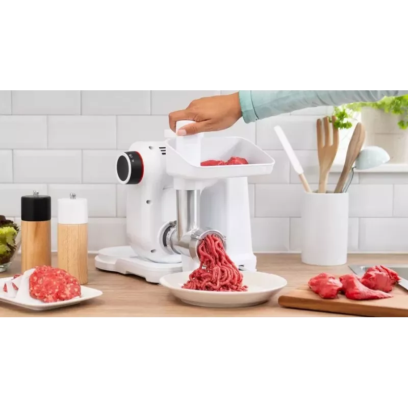 Acessório picador de carne Bosch MUZS2FWW para robots de cozinha MUM2/MUM5 - branco