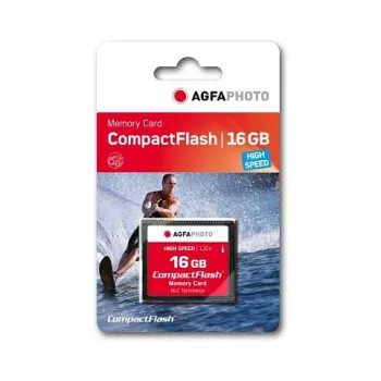 Cartão de memória AgfaPhoto CompactFlash 16GB High Speed 300x MLC