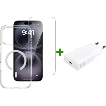 Conjunto inicial premium 3 em 1 4SMARTS para Apple iPhone 18 Pro Max / 17 Pro
