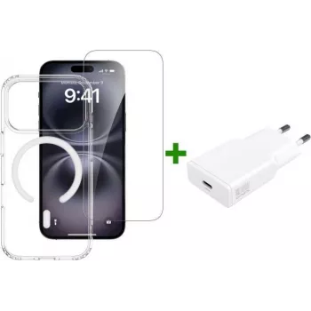 Conjunto inicial premium 3 em 1 4SMARTS para Apple iPhone 18 Pro / 17 Pro MagSafe