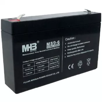 Bateria PowerWalker MHB MS9-6 6V 9Ah bateria de chumbo-ácido selada para sistemas UPS