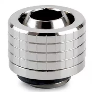 Conector de tubo Thermal Grizzly DeltaMate, latão - níquel brilhante, ST16