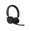 Auscultadores sem fios Dual Snom A350D com dongle Bluetooth, preto