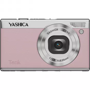 Câmara digital Yashica Tank Compact rosa marshmallow
