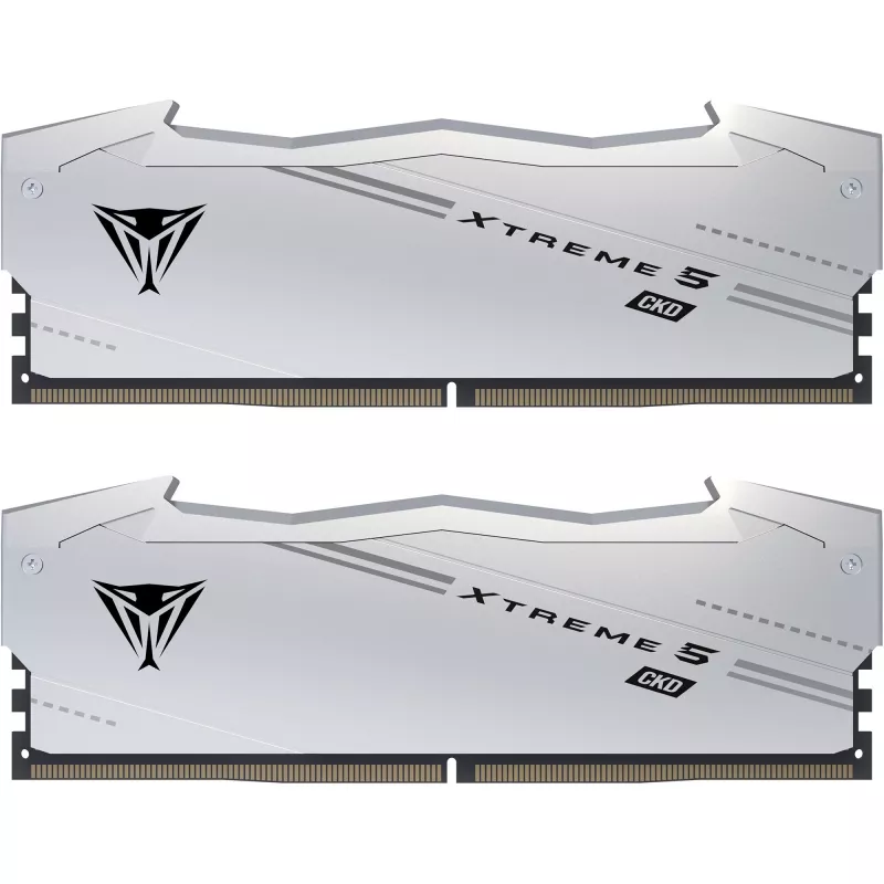 Kit Patriot Viper Xtreme 5 48GB (2x24GB) DDR5-9600 CL46 UDIMM, prateado