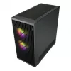 Caixa de PC mini-torre Fortron M330 com vidro temperado, preta