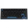 Teclado gaming mecânico Ducky OK-M 75, layout 75%, hot-swappable, RGB, ANSI, KTT Wine Red Switches