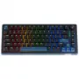 Teclado gaming mecânico Ducky OK-M 75, layout 75%, hot-swappable, RGB, ANSI, KTT Wine Red Switches