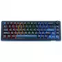 Teclado gaming Ducky OK-M 65, 65%, hot-swappable, RGB, ANSI - KTT Wine Red Switches