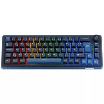 Teclado gaming Ducky OK-M 65, 65%, hot-swappable, RGB, ISO - KTT Tactile
