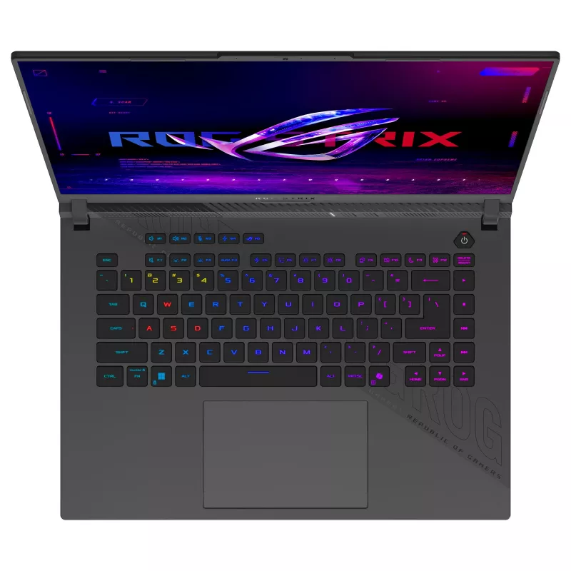 Portátil gaming ASUS ROG Strix G16 G614PM-RV015W - AMD Ryzen 9 8940HX, 32GB RAM, 1TB SSD, NVIDIA GeForce RTX 5060, 16 polegadas WQXGA 165Hz, Windows 11 Home