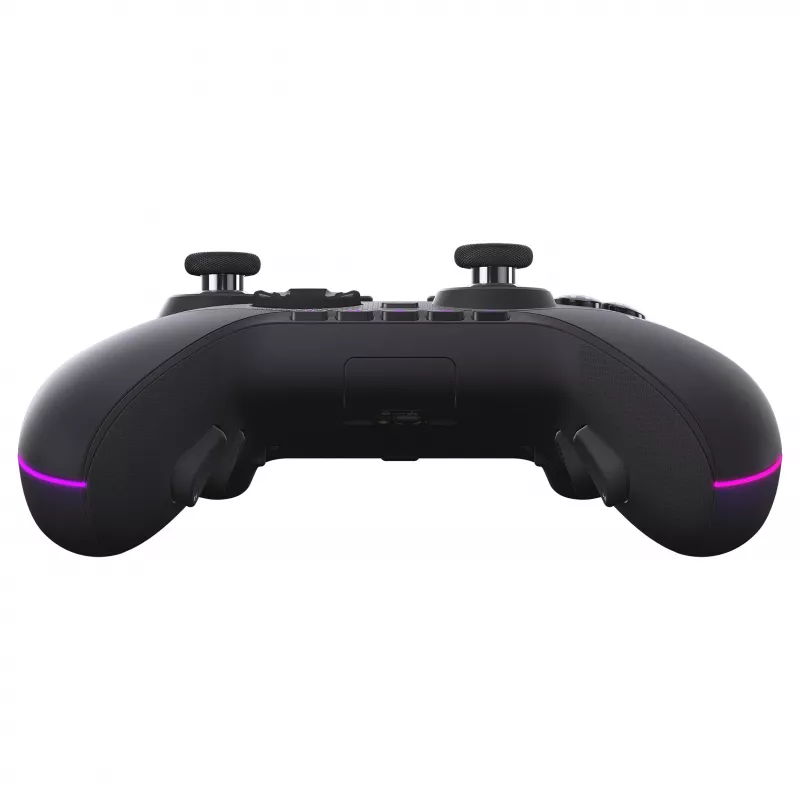 ASUS ROG Raikiri II Pro Comando Gaming para PC - Triple-Mode (USB-C, 2,4 GHz RF, Bluetooth 5.0), ecrã OLED, 4 paddles programáveis, ESS-DAC, preto