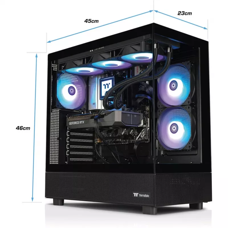 Thermaltake FTW V270 5070 Desktop Gaming (preto, Windows 11 Home)