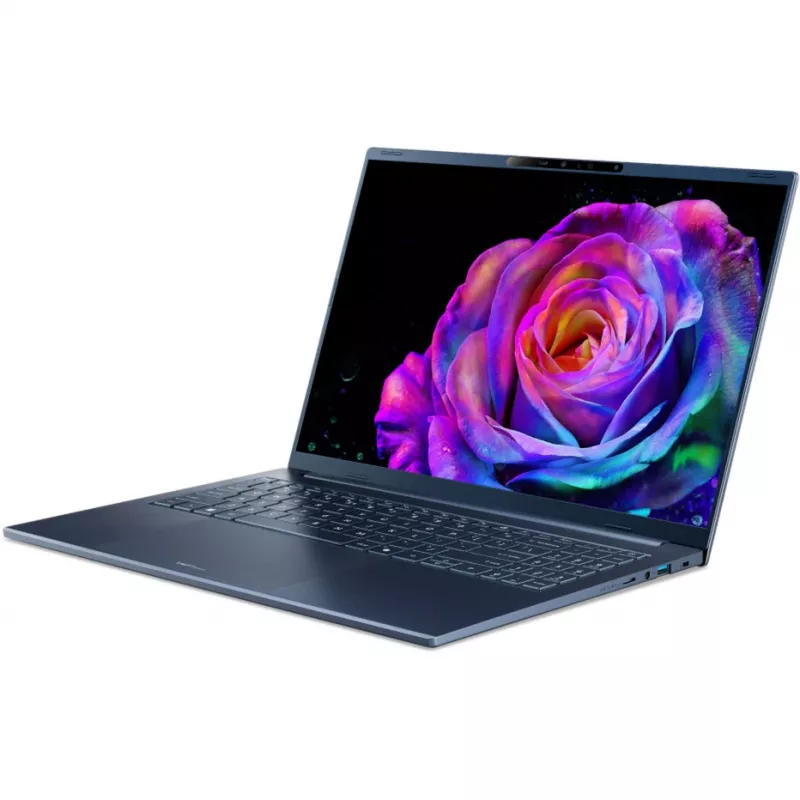 Acer Swift Go 16 AI OLED SFG16-A71-R505 Ryzen AI 9 465 16GB 512GB Windows 11 Home cinzento-aço
