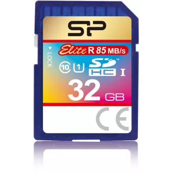 Silicon Power Elite SDHC 32GB UHS-I cartão de memória (SP032GBSDHAU1V10)
