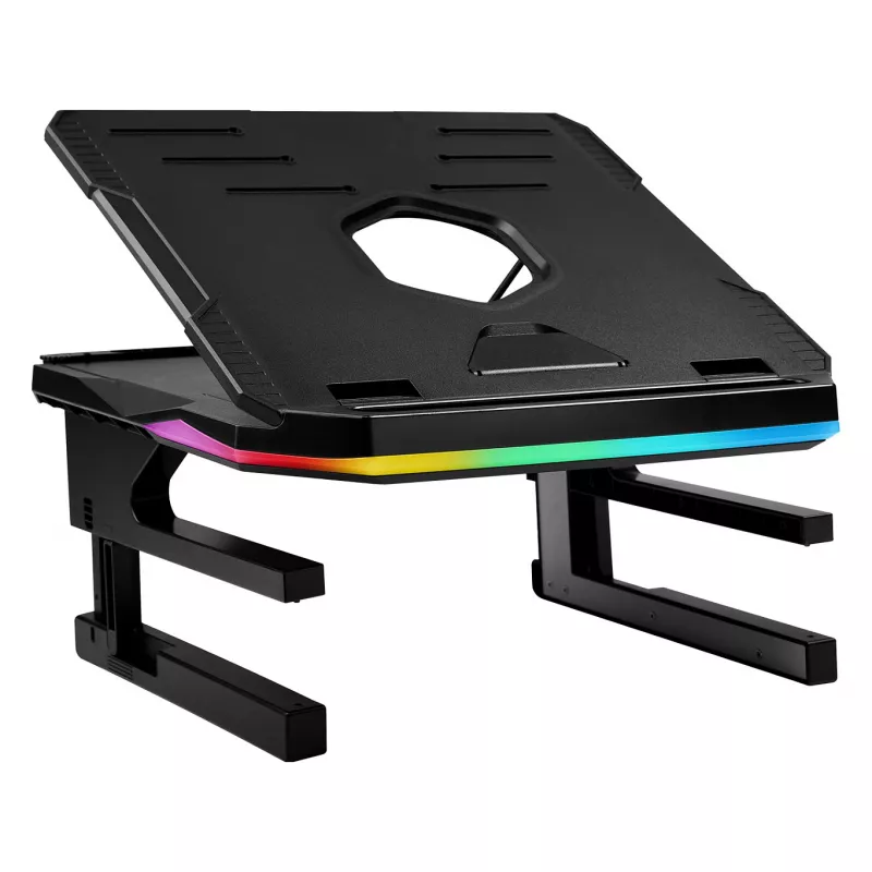Base de arrefecimento para portátil Enermax Aeolus com ventoinha de 250 mm e hub USB de 4 portas
