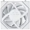 Lian Li UNI FAN TL120 LCD FLEX Wireless ARGB branco 120 mm Reverse Blade Ventoinha para caixa