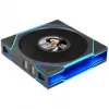 Lian Li UNI FAN TL LCD FLEX Wireless Ventoinha ARGB LCD 120mm - preto, pack de 3 com controlador