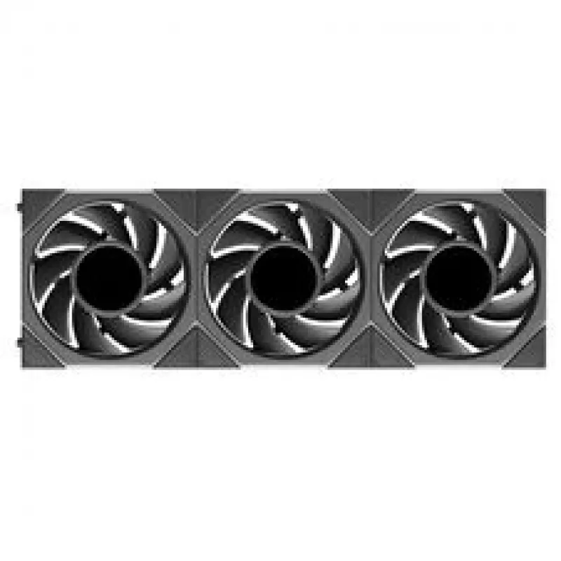Lian Li UNI FAN TL LCD FLEX Wireless Ventoinha ARGB LCD 120mm - preto, pack de 3 com controlador