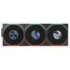 Lian Li UNI FAN TL LCD FLEX Wireless Ventoinha ARGB LCD 120mm - preto, pack de 3 com controlador