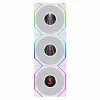 Lian Li UNI FAN TL120 LCD FLEX Wireless ARGB 120mm PWM Ventoinha para caixa pack de 3 branco