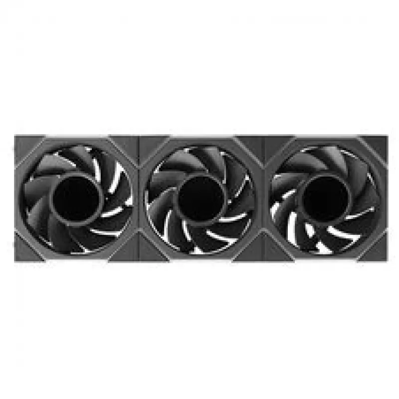 Lian Li UNI FAN TL LCD FLEX Wireless ARGB Reverse Blade Ventoinha 120mm pack de 3 com controlador, preto