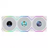 Lian Li UNI FAN TL120 LCD FLEX Wireless ARGB Reverse Pack de 3 branco 120mm Ventoinha para caixa
