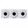 Lian Li UNI FAN TL120 LCD FLEX Wireless ARGB Reverse Pack de 3 branco 120mm Ventoinha para caixa
