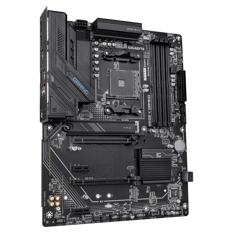 GIGABYTE B550 X Gaming AM4 Placa-mãe ATX com DDR4, 2.5GbE, Wi-Fi 6, 2x M.2