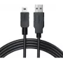 Wacom ACK4090601 Cabo de Dados e Carregamento USB-A para Micro-USB-B de 3m para STU-530/430, Intuos Pro, Cintiq Pro, One by Wacom - Preto