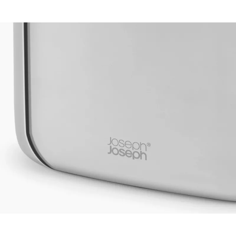 Joseph Joseph EasyStore Luxe Suporte Grande para Escovas de Dentes em Aço Inoxidável
